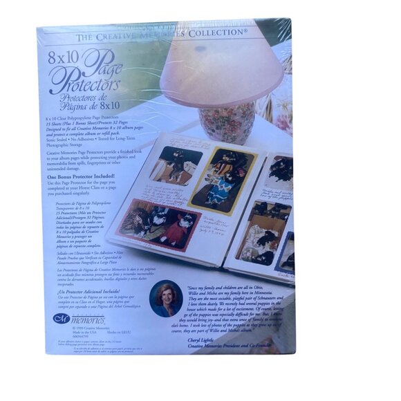 SIX Sets Creative Memories 8x10 Page Protectors New Sealed 1999 - Picture 3 of 8